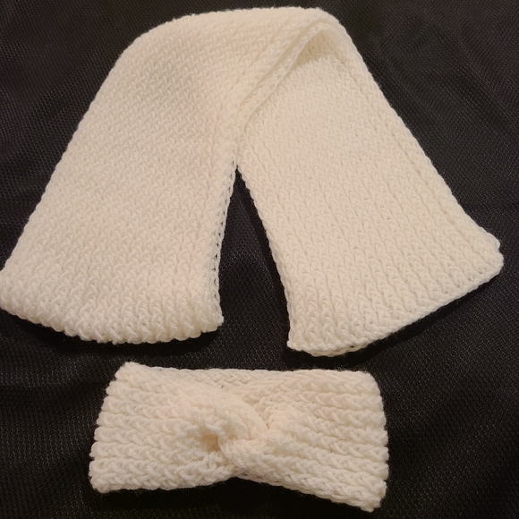 Scarf and head band - Picture 2 of 2